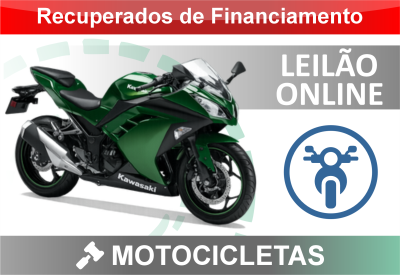 <center><big><b>LEILÃO de MOTOCICLETAS</b></center> <center></big>Recuperados de Financiamento<br>Bradesco </center>