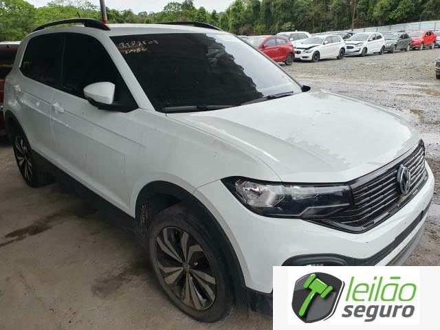 LOTE 085  VOLKSWAGEN/T-CROSS 200 AT 1.0 12V TSI TURBO 2021